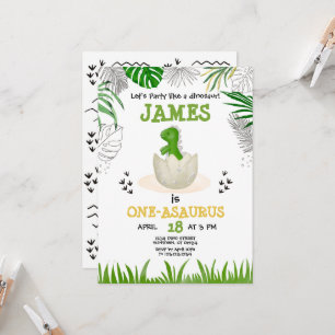 Baby Dinosaur elke dag Kaart