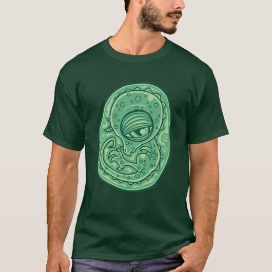 Baby Dinosaur Embryo T-shirt (Voorkant)