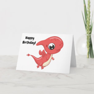 Baby Dinosaur Gefeliciteerd! Blank Kaart