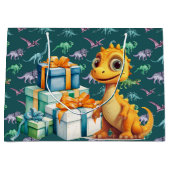 Baby Dinosaur Groot Cadeauzakje (Voorkant)