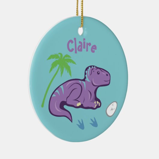 Baby Dinosaur Iguanodon Keramisch Ornament (Rechts)