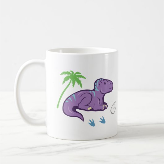 Baby Dinosaur Iguanodon Koffiemok (Links)
