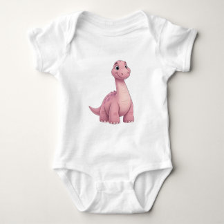 Baby Dinosaur Jersey Bodysuit - Comfort and Style