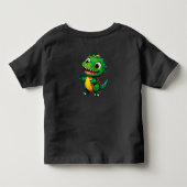 Baby Dinosaur Karakter voor Kinderen Kinder Shirts (Achterkant)