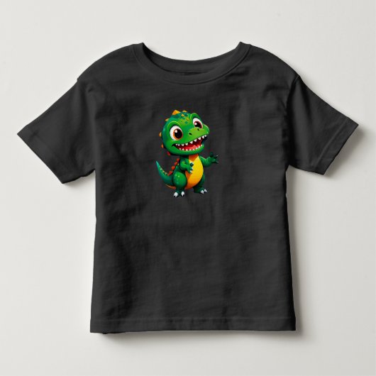 Baby Dinosaur Karakter voor Kinderen Kinder Shirts (Voorkant)