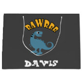 Baby Dinosaur-ontwerp - Cadeautas - Groot (Voorkant)
