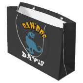 Baby Dinosaur-ontwerp - Cadeautas - Groot (Achterkant Gekanteld)