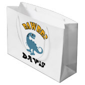 Baby Dinosaur-ontwerp - Cadeautas - Groot (Achterkant Gekanteld)