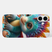 Baby Dinosaur-ontwerp Case-Mate iPhone Case (Achterkant (horizontaal))