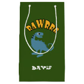 Baby Dinosaur-ontwerp - Gift Bag - Klein Cadeauzakje (Voorkant)