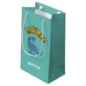 Baby Dinosaur-ontwerp - Gift Bag - Klein Cadeauzakje (Achterkant Gekanteld)