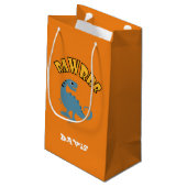 Baby Dinosaur-ontwerp - Gift Bag - Klein Cadeauzakje (Achterkant Gekanteld)