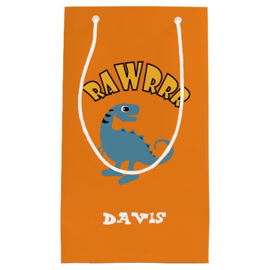 Baby Dinosaur-ontwerp - Gift Bag - Klein Cadeauzakje (Voorkant)
