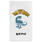 Baby Dinosaur-ontwerp - Gift Bag - Klein Cadeauzakje (Achterkant)