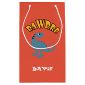 Baby Dinosaur-ontwerp - Gift Bag - Klein Cadeauzakje (Achterkant)