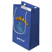 Baby Dinosaur-ontwerp - Gift Bag - Klein Cadeauzakje (Achterkant Gekanteld)