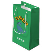 Baby Dinosaur-ontwerp - Gift Bag - Klein Cadeauzakje (Achterkant Gekanteld)