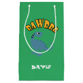 Baby Dinosaur-ontwerp - Gift Bag - Klein Cadeauzakje (Voorkant)