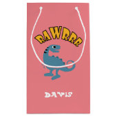 Baby Dinosaur-ontwerp - Gift Bag - Klein Cadeauzakje (Achterkant)