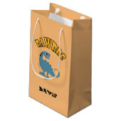 Baby Dinosaur-ontwerp - Gift Bag - Klein Cadeauzakje (Achterkant Gekanteld)