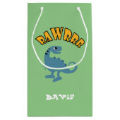 Baby Dinosaur-ontwerp - Gift Bag - Klein Cadeauzakje (Achterkant)