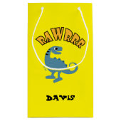 Baby Dinosaur-ontwerp - Gift Bag - Klein Cadeauzakje (Achterkant)