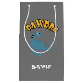 Baby Dinosaur-ontwerp - Gift Bag - Klein Cadeauzakje (Voorkant)