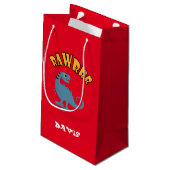 Baby Dinosaur-ontwerp - Gift Bag - Klein Cadeauzakje (Achterkant Gekanteld)