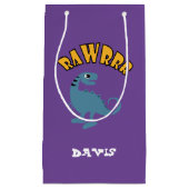 Baby Dinosaur-ontwerp - Gift Bag - Klein Klein Cadeauzakje (Voorkant)