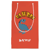 Baby Dinosaur-ontwerp - Gift Bag - Klein Klein Cadeauzakje (Voorkant)