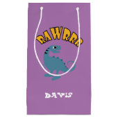 Baby Dinosaur-ontwerp - Gift Bag - Klein Klein Cadeauzakje (Voorkant)