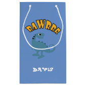 Baby Dinosaur-ontwerp - Gift Bag - Klein Klein Cadeauzakje (Achterkant)