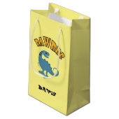 Baby Dinosaur-ontwerp - Gift Bag - Klein Klein Cadeauzakje (Achterkant Gekanteld)