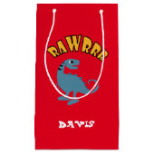 Baby Dinosaur-ontwerp - Gift Bag - Klein Klein Cadeauzakje (Voorkant)