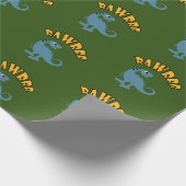Baby Dinosaur-ontwerp - Matte wrapping papier (Hoek)