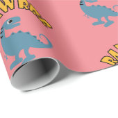Baby Dinosaur-ontwerp - Matte wrapping papier (Rol Hoek)