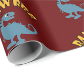 Baby Dinosaur-ontwerp - Matte wrapping papier (Rol Hoek)