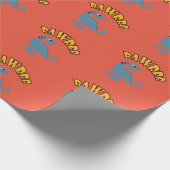 Baby Dinosaur-ontwerp - Matte wrapping papier (Hoek)