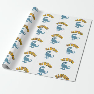 Baby Dinosaur-ontwerp - Matte wrapping papier