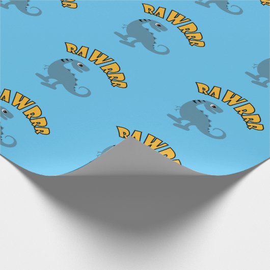 Baby Dinosaur-ontwerp - Matte wrapping papier (Hoek)