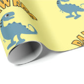 Baby Dinosaur-ontwerp - Matte wrapping papier (Rol Hoek)