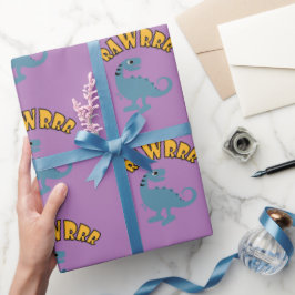 Baby Dinosaur-ontwerp - Matte wrapping papier