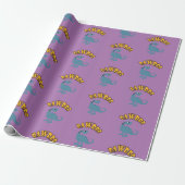 Baby Dinosaur-ontwerp - Matte wrapping papier (Uitgerold)