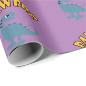 Baby Dinosaur-ontwerp - Matte wrapping papier (Rol Hoek)
