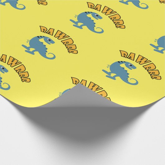 Baby Dinosaur-ontwerp - Matte wrapping papier (Hoek)