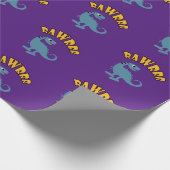 Baby Dinosaur-ontwerp - Matte wrapping papier (Hoek)