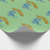 Baby Dinosaur-ontwerp - Matte wrapping papier (Hoek)