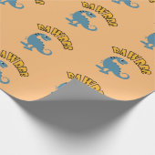 Baby Dinosaur-ontwerp - Matte wrapping papier (Hoek)