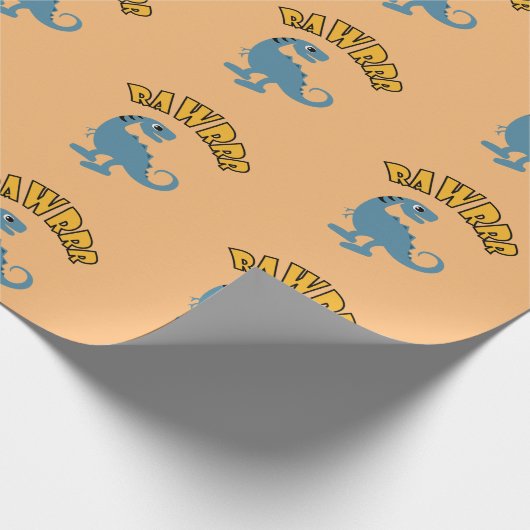 Baby Dinosaur-ontwerp - Matte wrapping papier (Hoek)