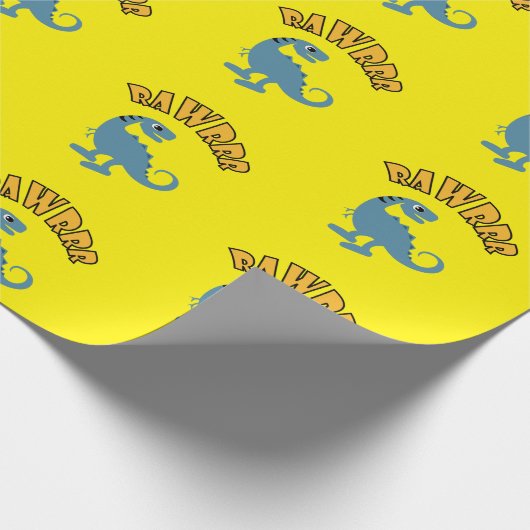 Baby Dinosaur-ontwerp - Matte wrapping papier (Hoek)